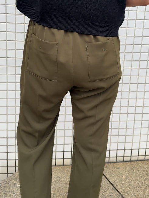 【 予約:9/下旬 】SIDE SLIT SLACKS /Y253-31103-2